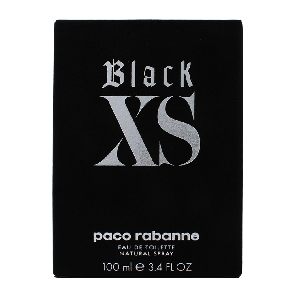 PACO BLACK XS(M)EDT SP 3.4oz(ONLY USA)NEW PACKAGING(LI FREE)