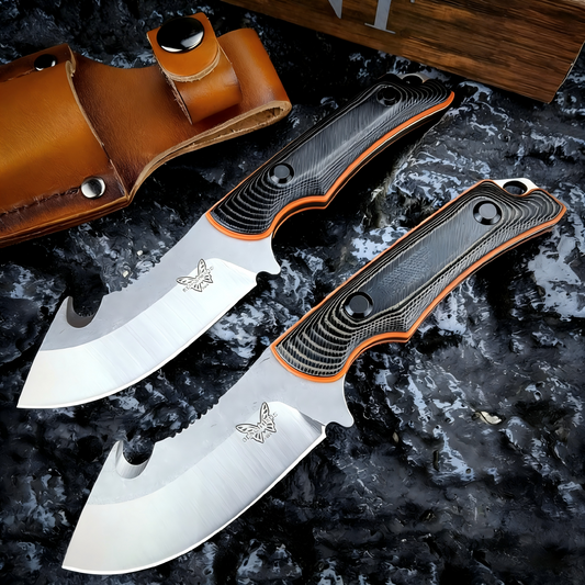 BM 15018 SaddleMountain Outdoor Toolwith Leather Carry Case