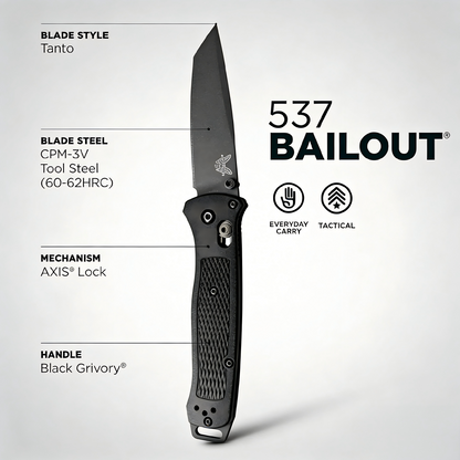 BM 537 Folding Tool -Precision, Power &Everyday Strength