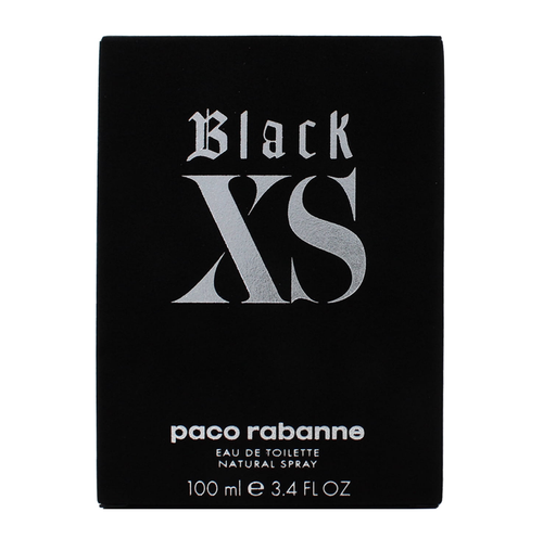PACO BLACK XS(M)EDT SP 3.4oz(ONLY USA)NEW PACKAGING(LI FREE)